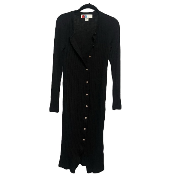 Free People Sweaters - Free People Beach Ribbed Duster Button Up Cardigan